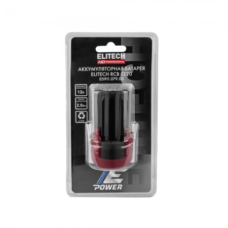 Аккумулятор Elitech HD RCB 1220 (E0911.079.00) - Фото 2