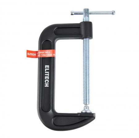Струбцина G-образная Elitech 513105 - Фото 5
