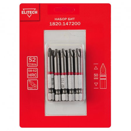 Набор бит ELITECH 1820.147200