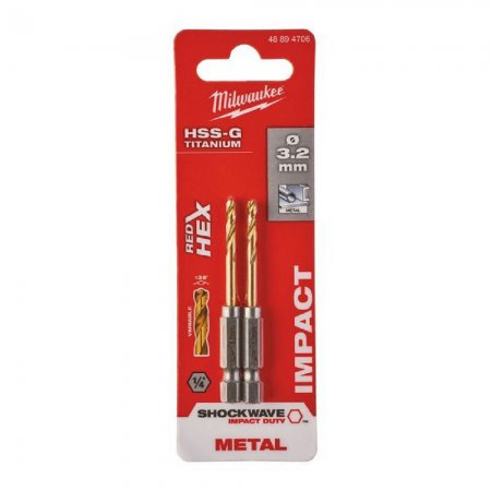 Сверло по металлу Milwaukee 48894706 - Фото 2 Сверло по металлу Milwaukee 48894706 - Фото 2