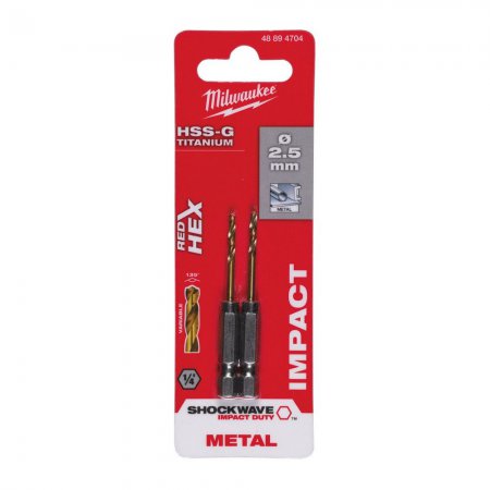 Сверло по металлу Milwaukee 48894704 - Фото 2 Сверло по металлу Milwaukee 48894704 - Фото 2