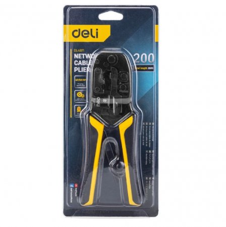 Обжимные клещи DELI DL4971 - Фото 6 Обжимные клещи DELI DL4971 - Фото 6