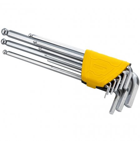 Набор шестигранных ключей DELI DL3090 - Фото 1 Набор шестигранных ключей DELI DL3090 - Фото 1