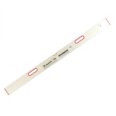 Правило алюминиевое с уровнем Matrix 89635