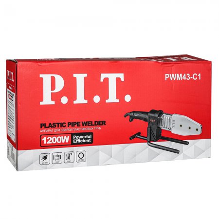 Аппарат для сварки пластиковых труб PIT PWM43-C1 - Фото 5