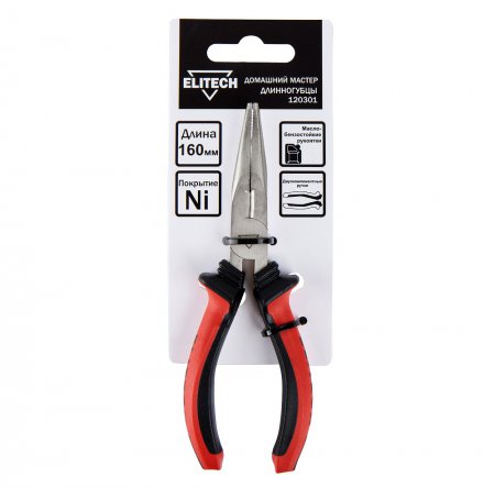 Длинногубцы комбинированные ELITECH ДМ 120301 - Фото 5