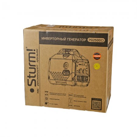 Бензиновый генератор инверторный STURM PG2500Ci - Фото 8