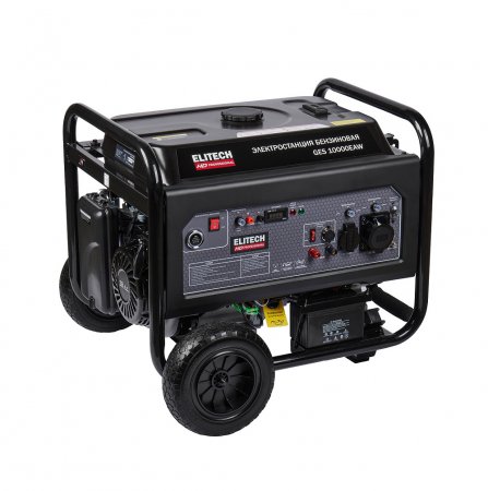 Генератор бензиновый ELITECH HD GES10000EAW - Фото 1