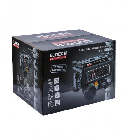 Генератор бензиновый ELITECH HD GES10000EAW - Фото 8