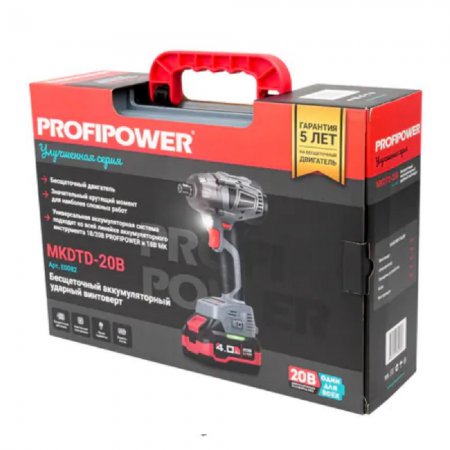 Аккумуляторный винтоверт ProfiPower MKDTD-20V E0082M1 - Фото 7 Аккумуляторный винтоверт ProfiPower MKDTD-20V E0082M1 - Фото 7