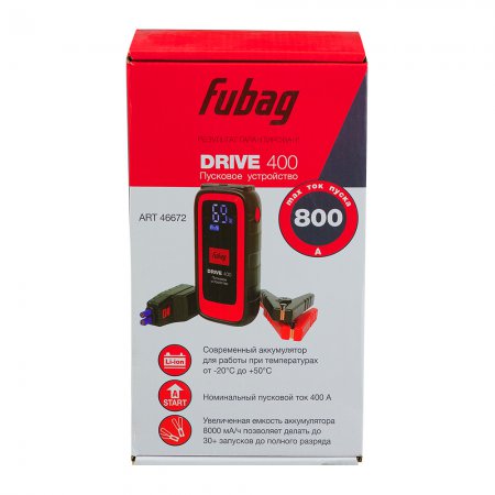 Пусковое устройство Fubag DRIVE 400 46672 - Фото 6