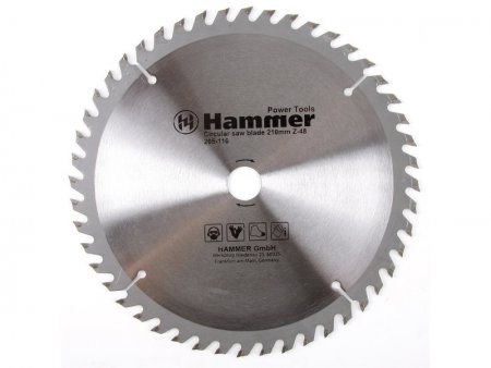 Диск пильный Hammer Flex 205-116 CSB WD (210мм)