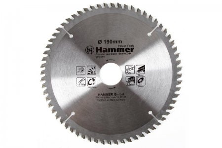 Диск пильный Hammer Flex 205-206 CSB PL