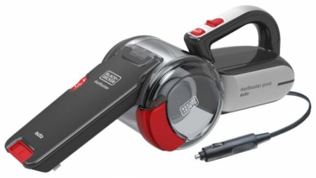 Пылесос автомобильный Black&Decker Pivot PV1200AV-XK