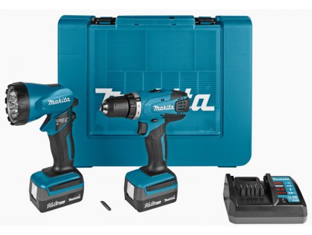 Аккумуляторная дрель Makita DF347DWLE