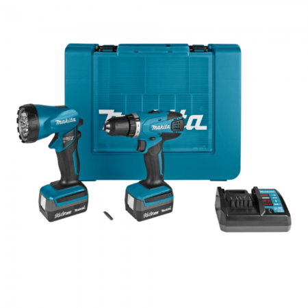 Аккумуляторная дрель Makita DF347DWLE