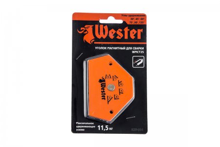 Уголок магнитный для сварки WESTER WMCT25 829-005 - Фото 2