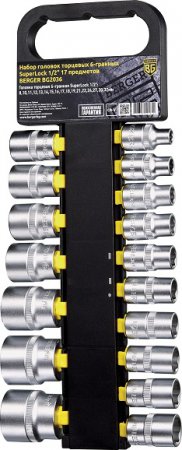 Набор головок торцевых BERGER 1/2" SuperLock BG2036