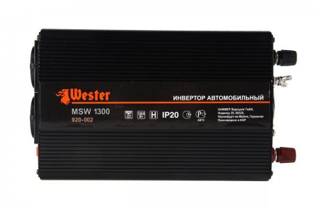 Преобразователь инверторный WESTER MSW 1300 - Фото 1