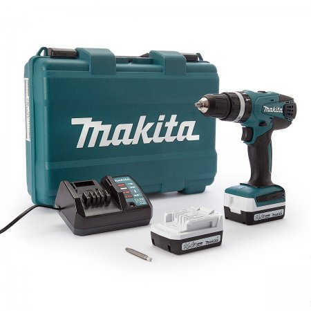 Аккумуляторная ударная дрель Makita HP347DWE - Фото 4