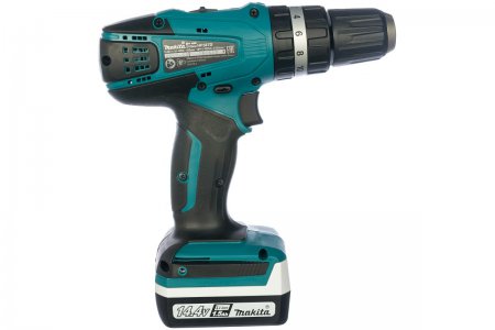 Аккумуляторная ударная дрель Makita HP347DWE - Фото 2