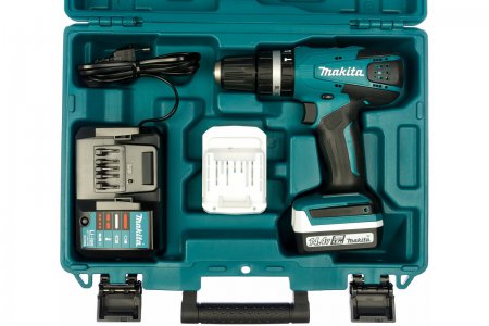 Аккумуляторная ударная дрель Makita HP347DWE - Фото 3