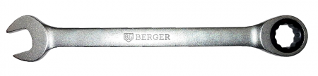 Ключ комбинированный трещоточный BERGER BG1108 27 мм 