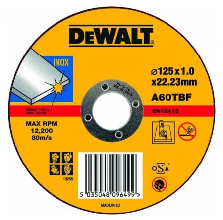 Диск отрезной по металлу DeWalt DT 42340 