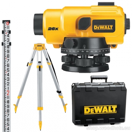 Нивелир оптический DeWalt DW 096 PK - Фото 3