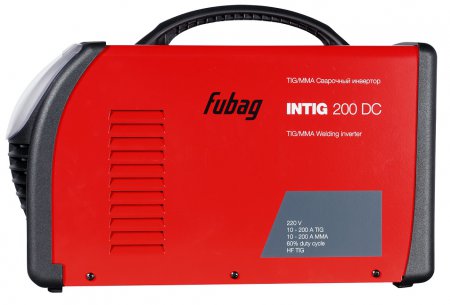 Инвертор сварочный FUBAG INTIG 200 DC + горелка FB TIG 26 5P 4m (38459) - Фото 3