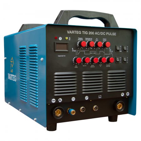 Аппарат для аргонодуговой сварки FoxWeld Varteg TIG 200 АС/DC PULSE  - Фото 1