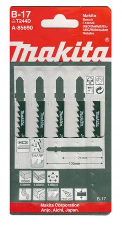 Пилки для лобзика Makita А-85690