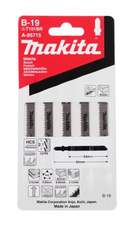 Пилки для лобзика Makita А-85715