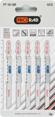 Пилки по дереву Prorab PT 101 BR