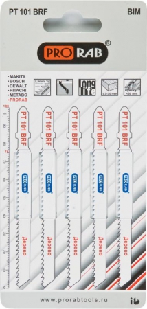 Пилки по дереву Prorab PT 101 BRF