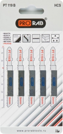 Пилки по дереву Prorab PT 119 B