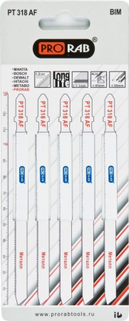 Пилки по металлу Prorab PT 318 AF
