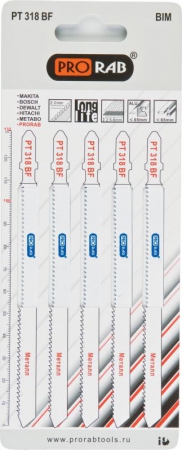 Пилки по металлу Prorab PT 318 BF