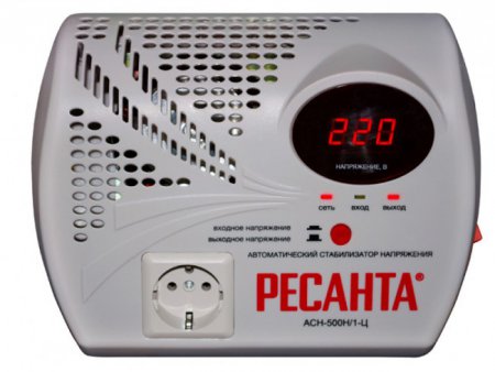 Стабилизатор Ресанта АСН- 500 Н/1-Ц