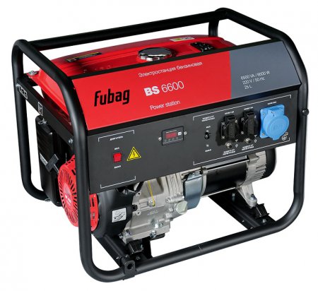 Электростанция бензиновая FUBAG BS 6600 - Фото 1