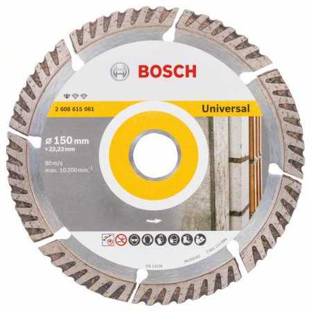 Алмазный отрезной диск BOSCH Stf Universal 2.608.615.061 