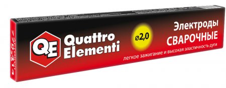Электроды сварочные рутиловые QUATTRO ELEMENTI 770-414 